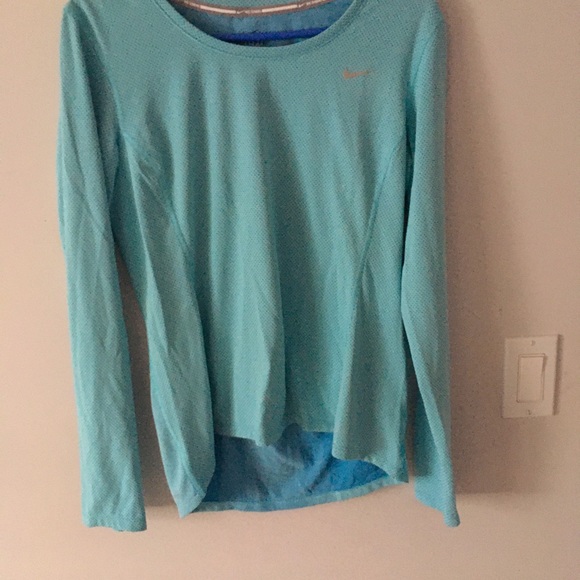 NIKE Sportswear light blue long sleeve - Picture 1 of 2
